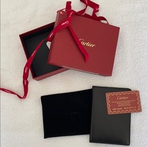 Cartier passport holder